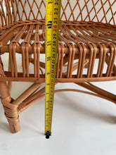 Load image into Gallery viewer, Wicker kids chair, Wicker baby chair, photoshoot chair, rattan chair, toddler chair, kids wicker armchair, kids rattan chair, natural