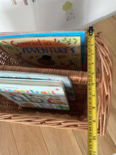 Load image into Gallery viewer, Wicker Magazine Storage, books storage, newspapers storage,