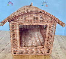 Load image into Gallery viewer, Luxury Wicker dogs’ house, cat house, pets’ house, pets’ indoor bed, rattan dogs house, rattan cats house, pet furniture, pet equipment,