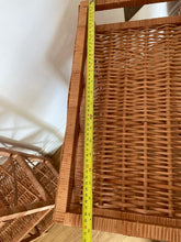 Load image into Gallery viewer, Wicker shelf, wicker cabinet, wicker furniture, kids wicker shelf, bedside cabinet, rattan cabinet, bedside cabinet,