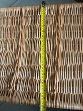 Load image into Gallery viewer, Square wicker chest, wicker trunk, storage basket with lid, unpainted
