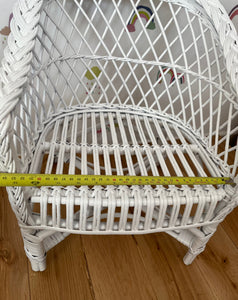 Wicker chair, rattan chair, toddler chair, kids chair, wicker armchair, child chair, child wicker furniture, baby armchair,