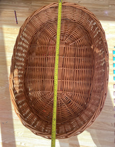 Twin large cat bed, double cat bed, wicker cat bed, cats bed, pet bed, pet house, cat house