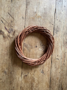 Natural wicker wreath, Wicker ring, Flower wreath, decoration wreath, willow wreath,  30cm