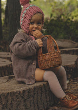 Load image into Gallery viewer, Easter basket, bunny basket, kids basket, basket with ears, egg hunting basket, rattan basket, bunny wicker basket,
