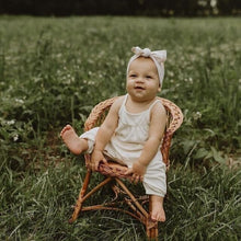 Load image into Gallery viewer, Wicker kids chair, rattan chair, toddler chair, wicker armchair, children furniture, baby armchair, eco friendly furniture,  NATURAL

