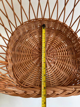 Load image into Gallery viewer, Wicker kids chair with table,  wicker set, toddler chair, kids chair, child chair with table, child wicker furniture, nursery furniture
