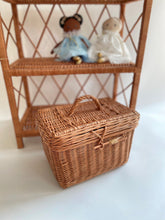 Load image into Gallery viewer, Wicker trunk storage basket, storage basket with lid,
