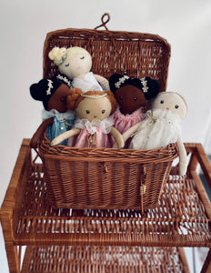 Wicker trunk storage basket, storage basket with lid,