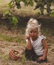 Load image into Gallery viewer, Flower girl basket, flower girl wicker basket, Easter basket, Wedding basket, wicker basket, flower basket, sensory basket, medium
