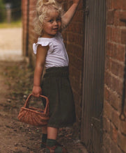 Load image into Gallery viewer, Flower girl basket, flower girl wicker basket, Easter basket, Wedding basket, wicker basket, flower basket, sensory basket, medium
