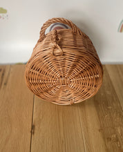 Load image into Gallery viewer, Round storage basket, wicker basket, sensory basket
