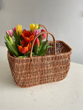 Load image into Gallery viewer, Wicker bag, large wicker bag, rattan bag, shopping bag, shopping wicker bag, eco friendly product.
