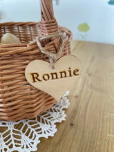 Load image into Gallery viewer, Personalised name tag, wooden tag, nametag
