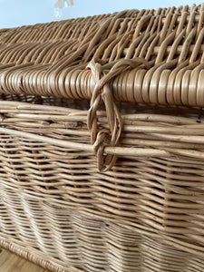 STORAGE basket XLARGE 70 cm, toy storage, storage basket, storage wicker basket kids room, basket with lid, rattan basket, wicker basket