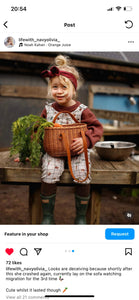 Wicker bag,  toddler wicker bag, kids bag, sholuler wicker bag, small wicker bag