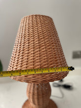 Load image into Gallery viewer, Beautiful wicker lamp, table lamp, willow lamp, Large
