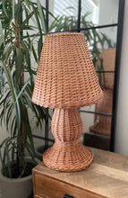 Load image into Gallery viewer, Beautiful wicker lamp, table lamp, willow lamp, Large
