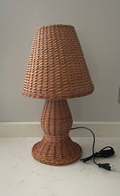 Load image into Gallery viewer, Beautiful wicker lamp, table lamp, willow lamp, Large
