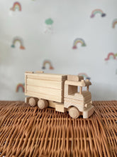 Load image into Gallery viewer, Wooden truck, wooden moneybox car, wooden toy, wooden car,

