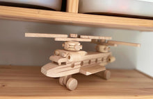 Load image into Gallery viewer, Wooden large plane, wooden toy, ecofriendly toy

