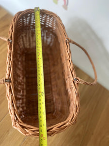 Wicker bag, shopping basket, wicker basket
