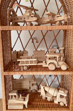 Load image into Gallery viewer, Wooden truck, wooden toy, wooden car, wooden handmade toy
