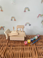 Load image into Gallery viewer, Wooden truck, wooden toy, wooden car, wooden handmade toy
