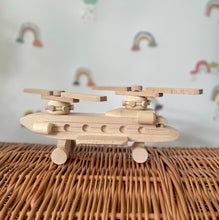 Load image into Gallery viewer, Wooden large plane, wooden toy, ecofriendly toy
