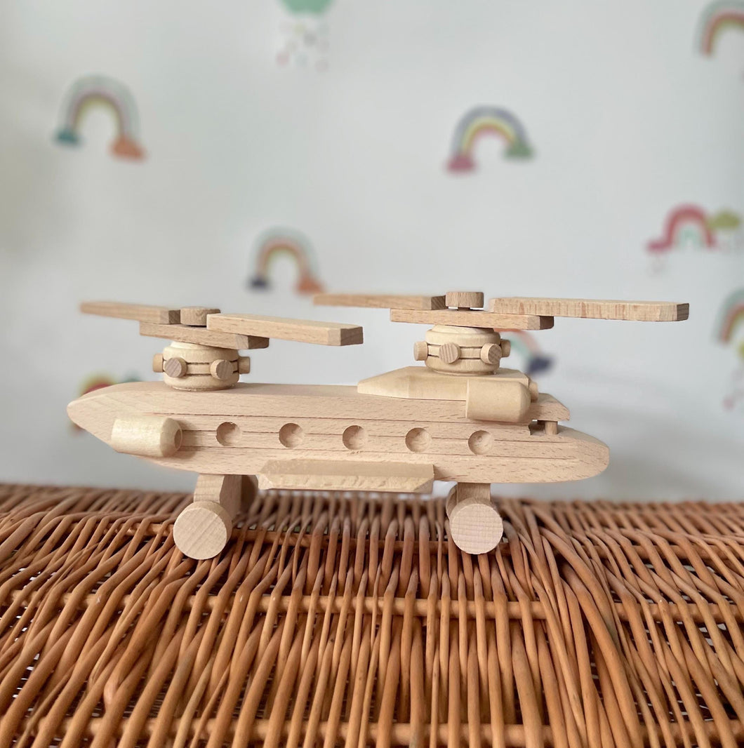 Wooden large plane, wooden toy, ecofriendly toy