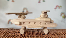 Load image into Gallery viewer, Wooden large plane, wooden toy, ecofriendly toy
