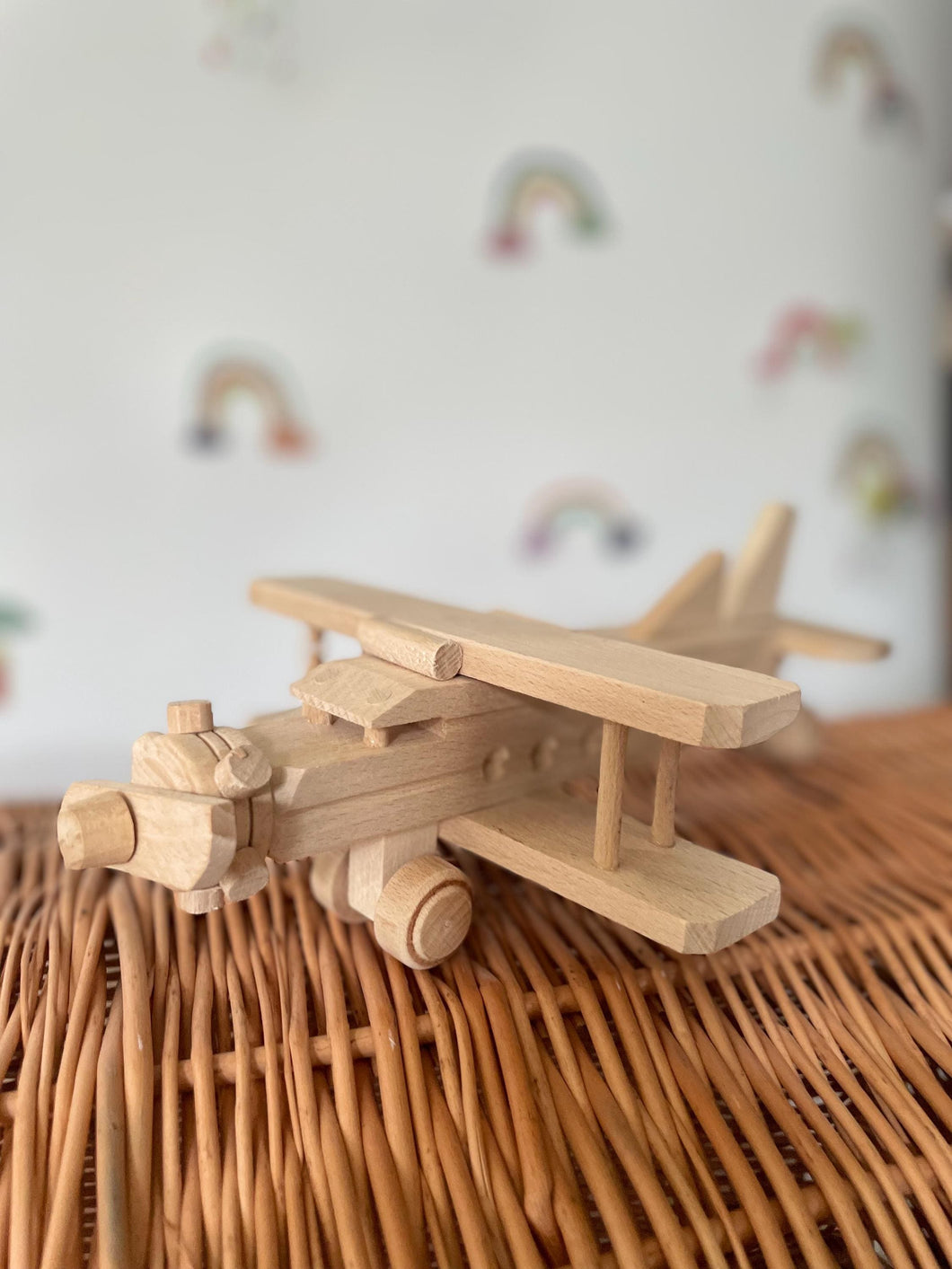 Wooden plane, wooden toy, ecofriendly toy