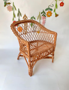 Wicker kids chair, Wicker baby chair, photoshoot chair, rattan chair, toddler chair, kids wicker armchair, kids rattan chair, natural