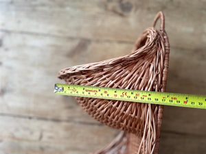 Hanging basket, wicker storage basket, herb basket, toy basket, vegetable basket, fruit basket