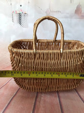 Load image into Gallery viewer, Wicker bag Small. Handmade. 100% natural
