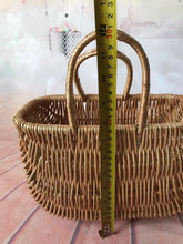 Load image into Gallery viewer, Wicker bag Small. Handmade. 100% natural
