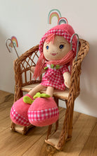 Load image into Gallery viewer, NATURAL bicycle basket for dolls scooter doll basket
