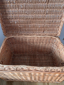 STORAGE basket LARGE toy storage, storage basket,  storage wicker basket kids room, basket with lid, rattan basket, wicker basket