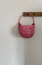 Load image into Gallery viewer, Wall hanging basket, flower basket, hanging basket, Pink
