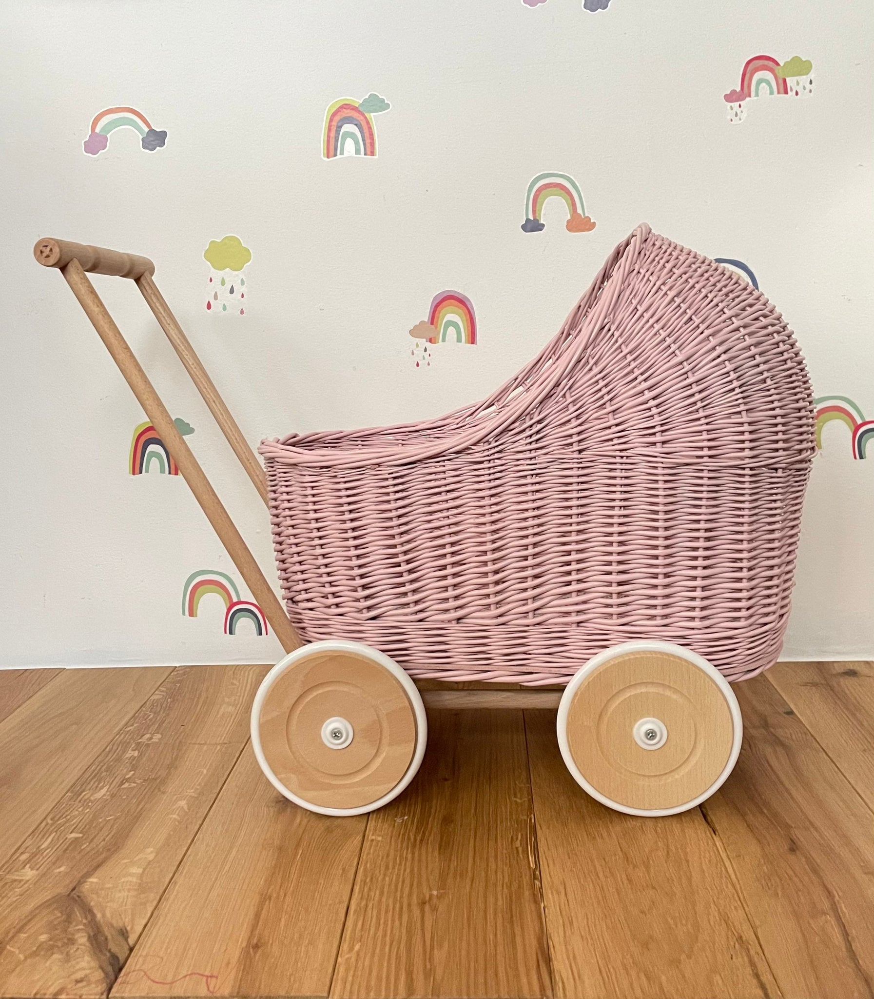 Baby clearance wicker pram