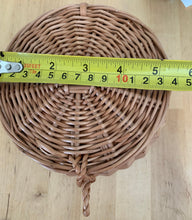 Load image into Gallery viewer, Wicker basket, rattan basket, flower basket, sensory basket, storage basket with lid
