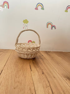 Easter basket | wicker Easter basket | wicker basket | egg hunting basket | Easter rattan basket | Easter bunny basket, basket UK S