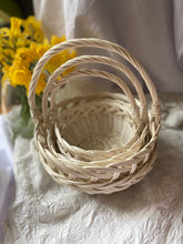 Load image into Gallery viewer, Easter basket | wicker Easter basket | wicker basket | egg hunting basket | Easter rattan basket | Easter bunny basket, basket UK S
