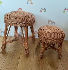 Wicker stool, rattan stool,  kids chair,  baby chair,  kids wicker chair,  wicker chair, rattan chair, baby stool,  natural,  small