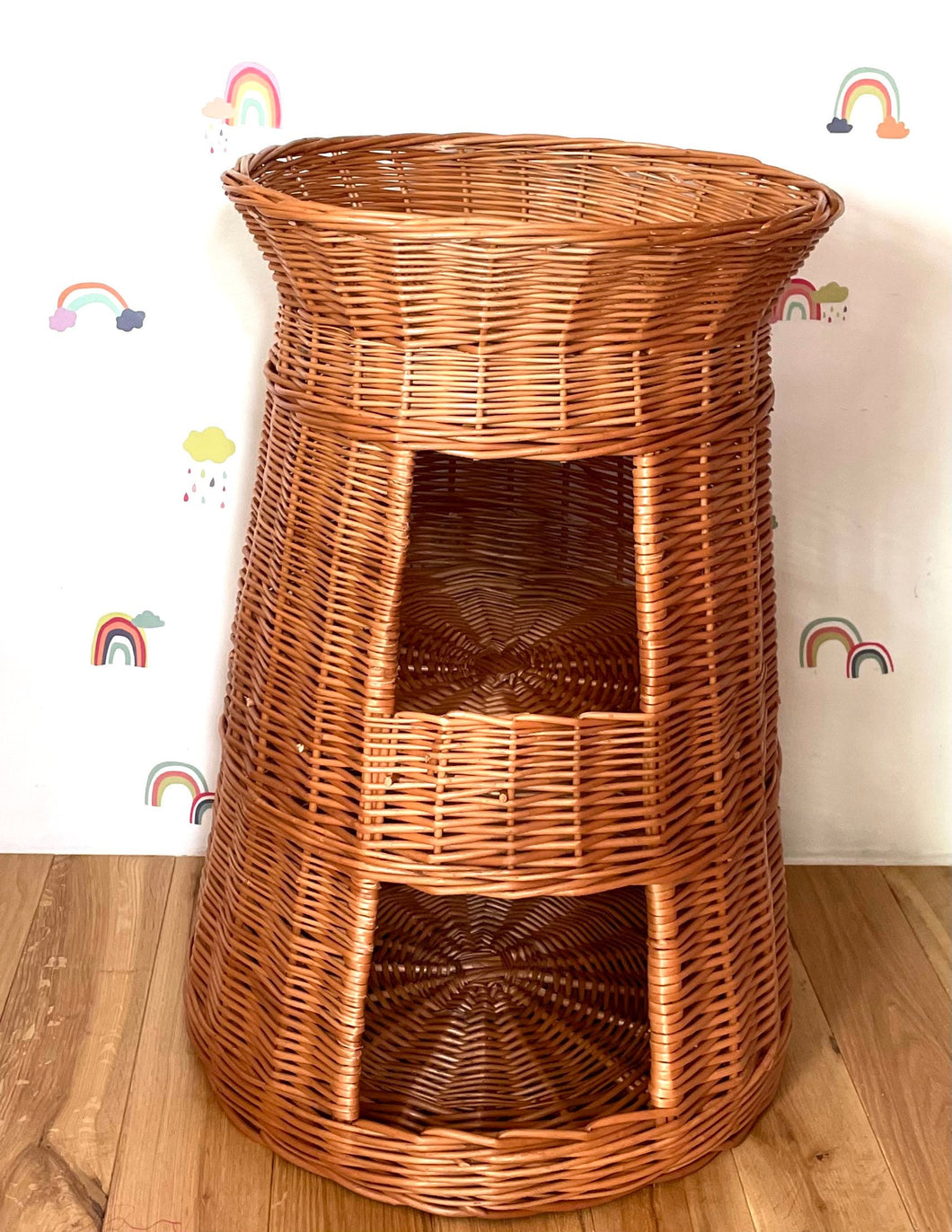 Wicker cat best sale basket bed