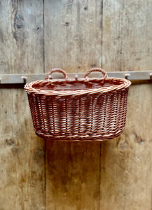 Hanging basket, wall basket, hanging rattan basket, wall basket, storage basket, large