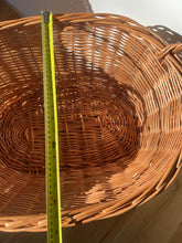 Load image into Gallery viewer, Wicker basket, Laundry basket, French style laundry basket, Oval Basket
